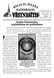 Jēkaba katedrāles vēstnesis #171