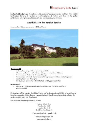 Anzeigentext Service_Aushilfen 2017