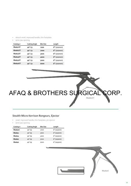 Biopsy Catalog by AFAQBSC