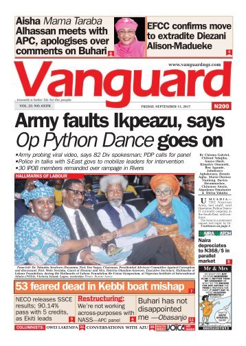 15092017 - Army faults Ikpeazu.