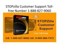 STOPzilla Customer Support