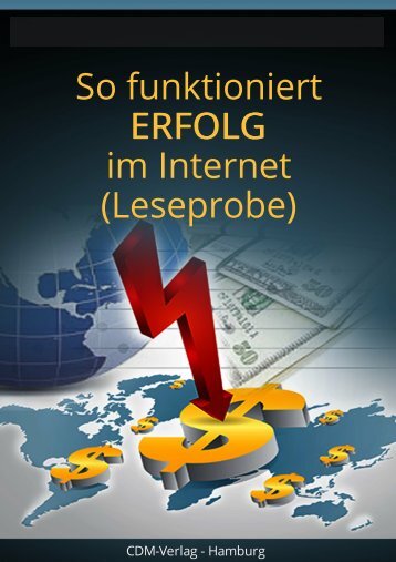 eBook So funktioniert Erfolg im Internet Leseprobe (1309017)