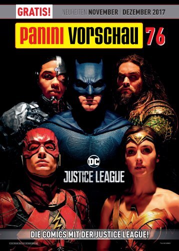 Panini Vorschau 76 - Neuheiten November/Dezember 2017