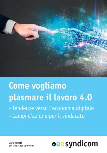 Come vogliamo plasmare il lavoro 4.0