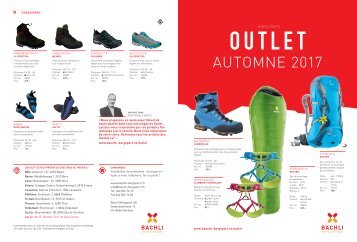 Outlet Automne 2017