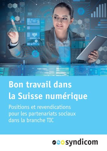 Bon travail dans la Suisse numérique