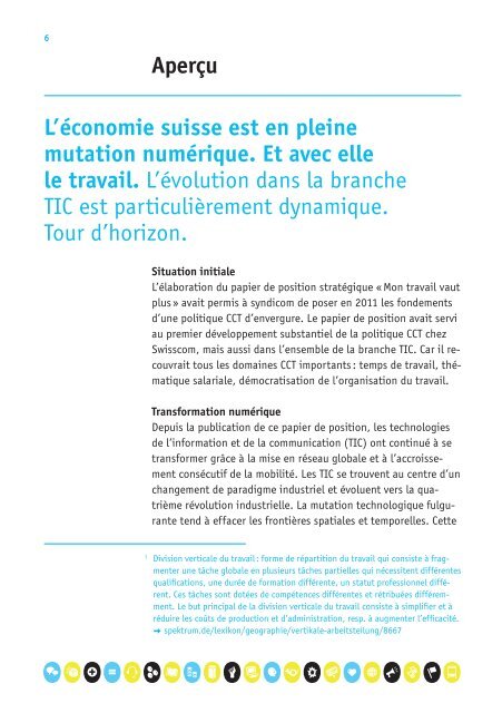 Bon travail dans la Suisse numérique