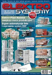 Elektrosystemy 09/2016 - WYDANIE DEMONSTRACYJNE