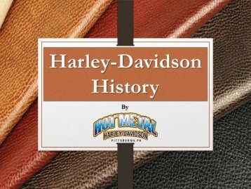 Harley-Davidson History