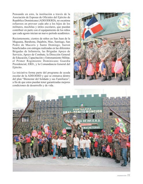 Revista Guarnición 2017 Edición no.16