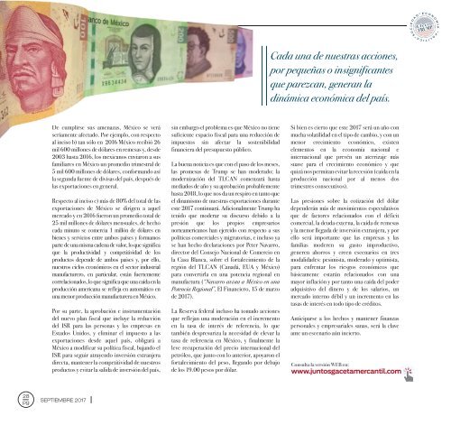  Juntos Gaceta Mercantil - Septiembre 2017 