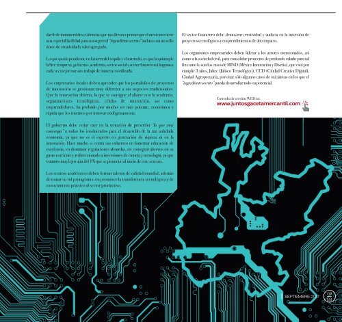  Juntos Gaceta Mercantil - Septiembre 2017 