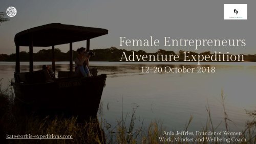 updatedFemale Entrepreneurs Adventure Expediiton 2018  