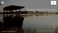 Female Entrepreneurs Adventure Expediiton 2018  