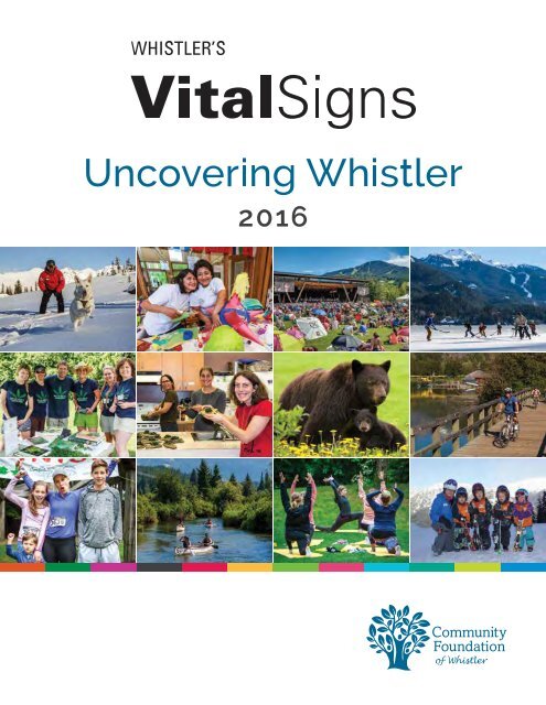 Whistler's Vital Signs - Uncovering Whistler 2016