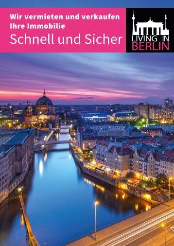 Living in Berlin Image Broschuere 2017