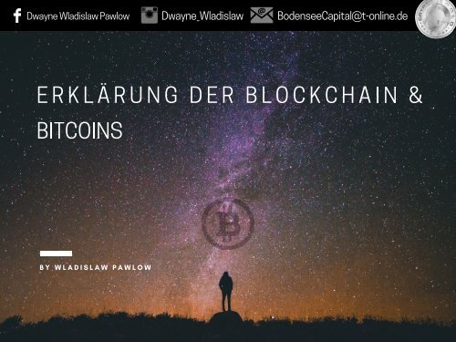 Erklärung der Blockchain &amp; Bitcoin