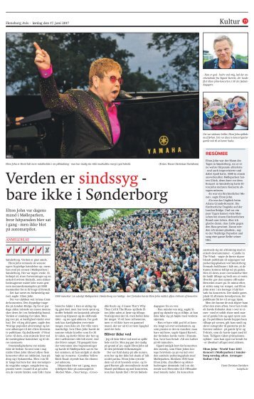 KONCERT MED ELTON JOHN