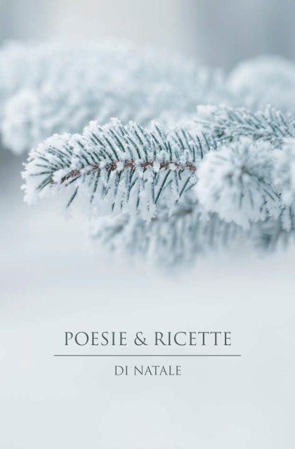 Poesia Di Natale Di Henry Van Dike.Poesie Ricette