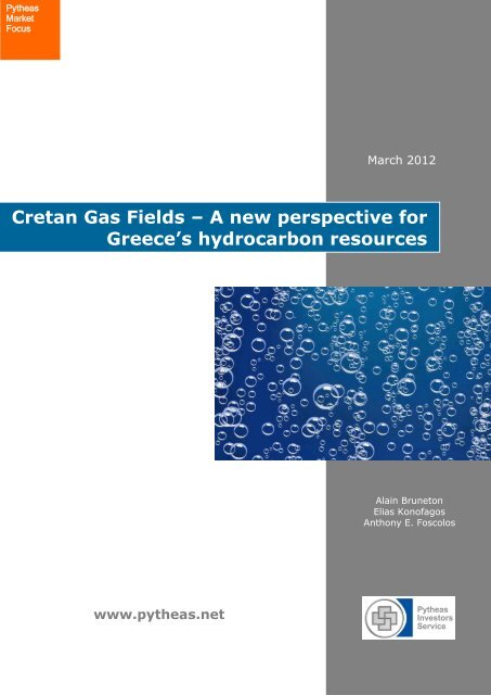 Cretan Gas Fields - A new perspective for Greece’s hydrocarbon resources 