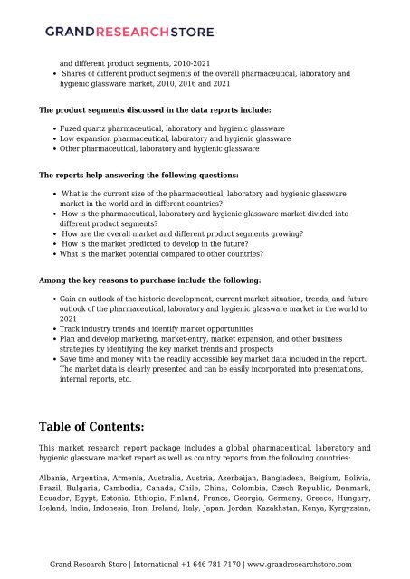 pharmaceutical-laboratory-and-hygienic-glassware-markets-in-the-world-to-2021---market-size-trends-and-forecasts-grandresearch