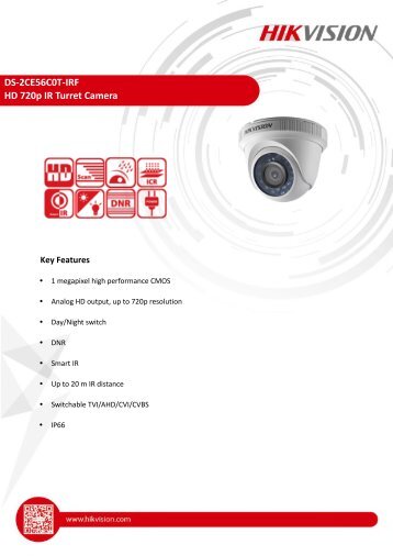 DS-2CE56C0T-IRF(2.8mm)