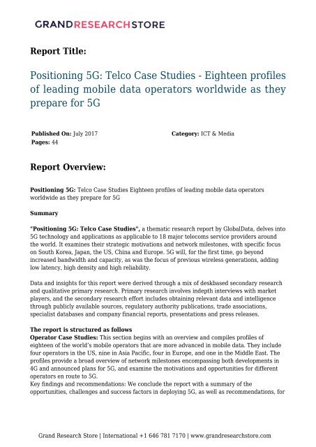 positioning-5g-telco-case-studies---eighteen-profiles-of-leading-mobile-data-operators-worldwide-as-they-prepare-for-5g-grandr