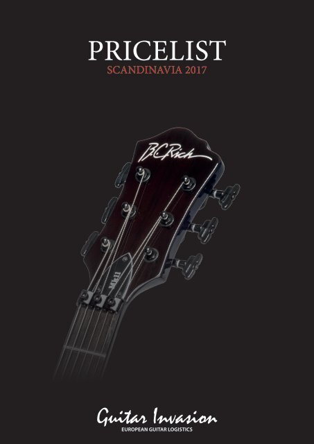 BC Rich Pricelist 2017 - Scandinavia