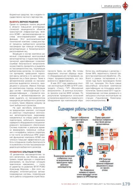 Журнал "Транспортная безопасность и технологии" №3 - 2017