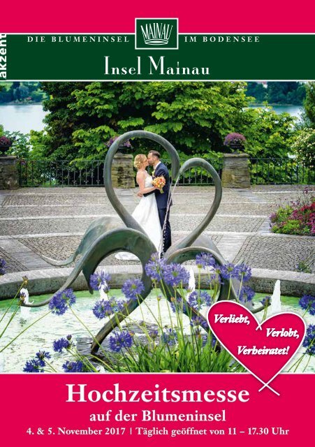 Mainau Messemagazin Zur Hochzeitsmesse 2017