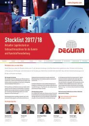 DEGUMA Stocklist 2017-18 - deutsch