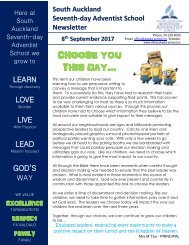 Week 7 Term 3 2017 newsletter