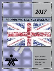 PRODUCING TEXTS IN ENGLISH - PRIMER