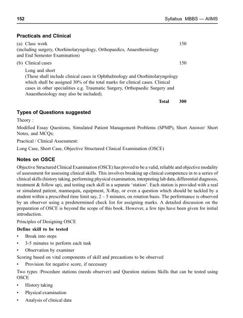 Syllabus - MBBS