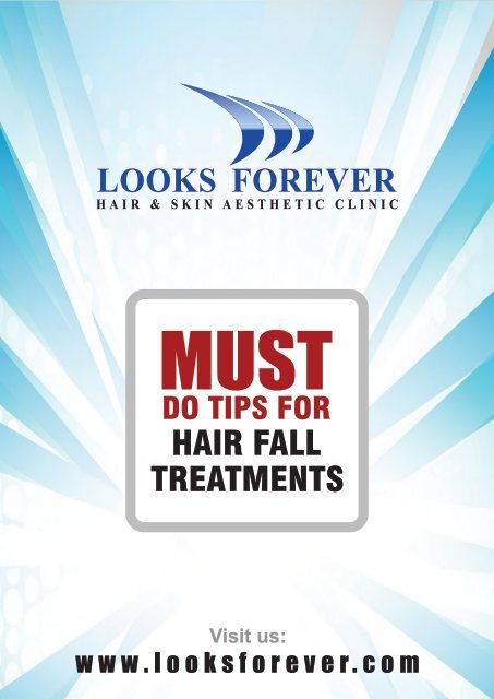MUST DO TIPS FOR HAIR FALL TREATMENT