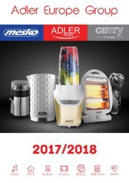 Catalogue ADLER_MESKO_CAMRY 2018