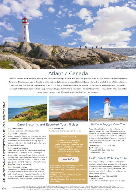 CANADA 2018 BROCHURE