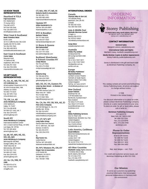 Storey Publishing Spring 18 Catalog