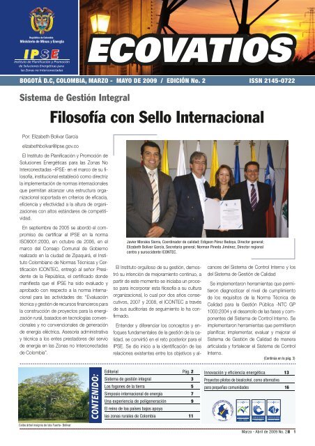 Ecovatios 2da. edición