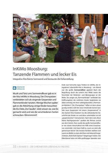  2017 Sommer / LEBENSHILFE FREISING / TAUSENDFÜSSLER-MAGAZIN