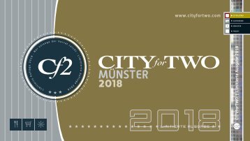 CITYforTWO MÜNSTER | Limitierte Ausgabe 2018
