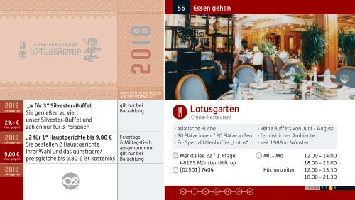 CITYforTWO MÜNSTER | Limitierte Ausgabe 2018