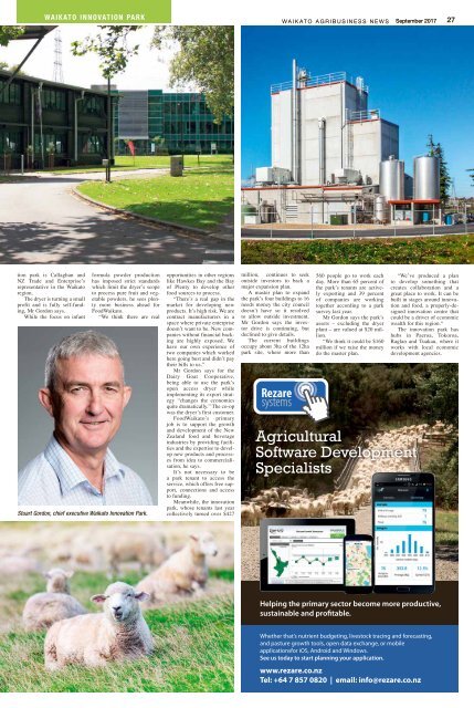 AgriBusiness News September 2017
