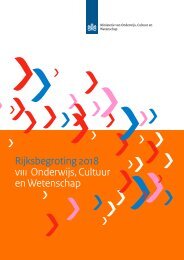 Begroting 2018 Onderwijs-Cultuur-en-Wetenschap