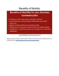 Business Mobility