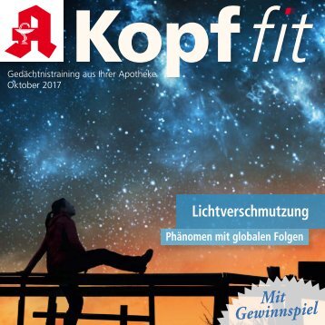 Leseprobe "Kopf-fit" Oktober 2017