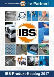 Produktkatalog IBS Scherer