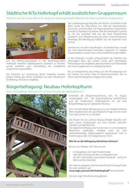 Regio-Journal 10/2017