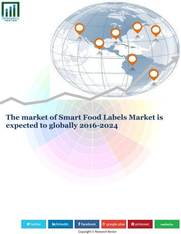 The market of Smart Food Labels Market is expected to globally 2016-2024