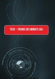 Die Tech-Trends des Monats Juli